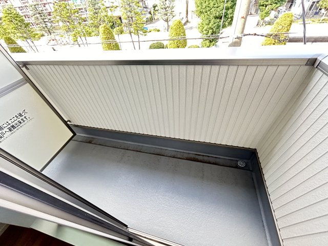 Core houseⅡのバルコニー