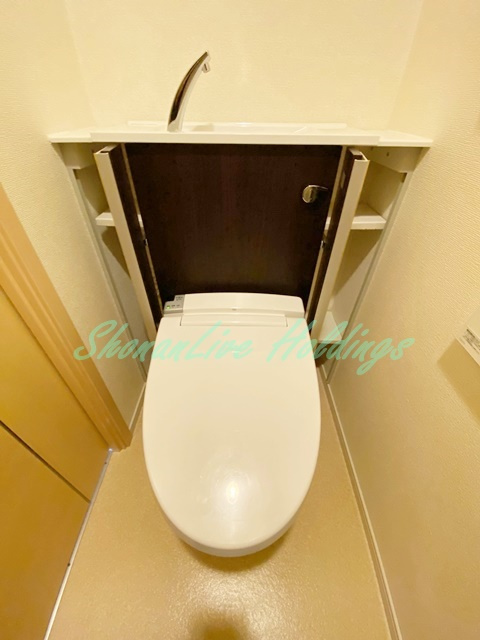 藤沢市湘南台４丁目の賃貸マンションのトイレ