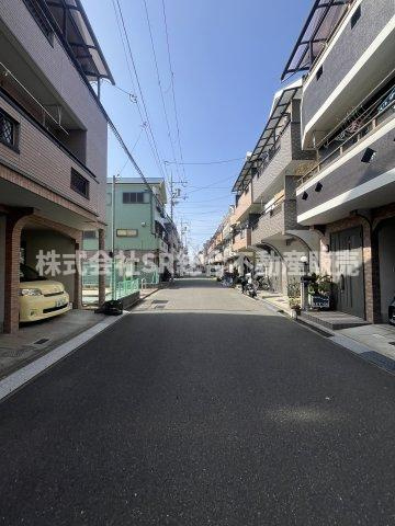 水走1丁目中古戸建の前面道路含む現地写真|前面道路含む現地写真です