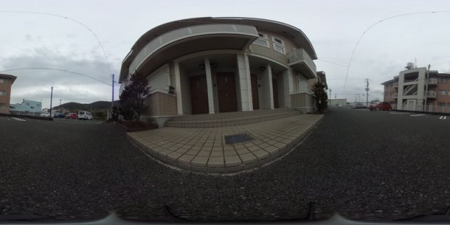 レジデンス白鳥Bの外観