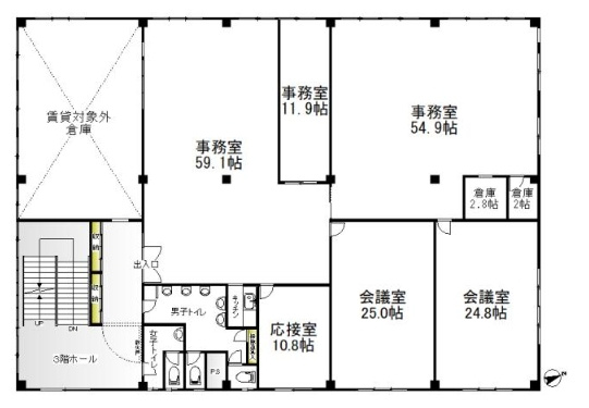 境川２丁目Ｍビルの間取り