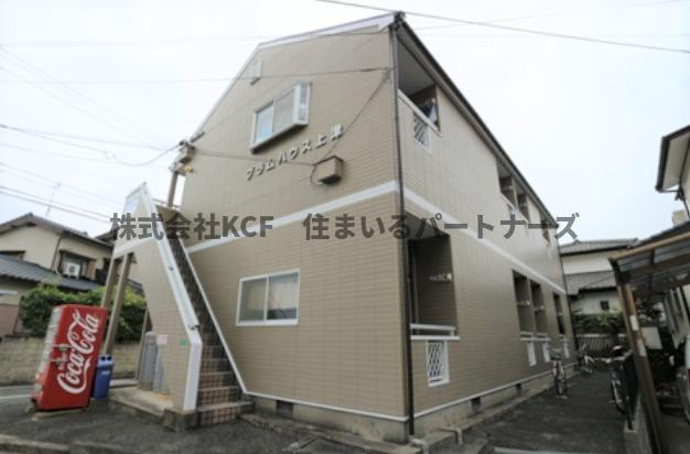 プラムハウス上津の外観|外はこのようになっています