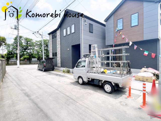 さいたま市西区宮前町　1期　新築一戸建て　FIT-A　01の前面道路含む現地写真|前面道路含む現地写真です