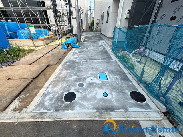 新築戸建　茅ヶ崎市旭が丘4期の駐車場