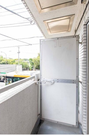 TOP東高円寺のバルコニー