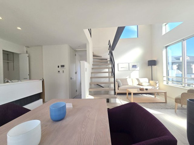 【居間・リビング】 | 南西角地／デザイナーズハウス／川崎市高津区新作6丁目