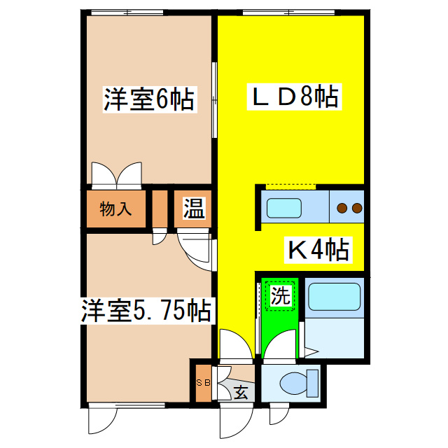 ファインいずみの間取り