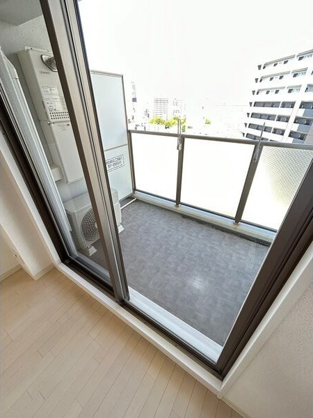 ルクレ新栄レジデンスのバルコニー