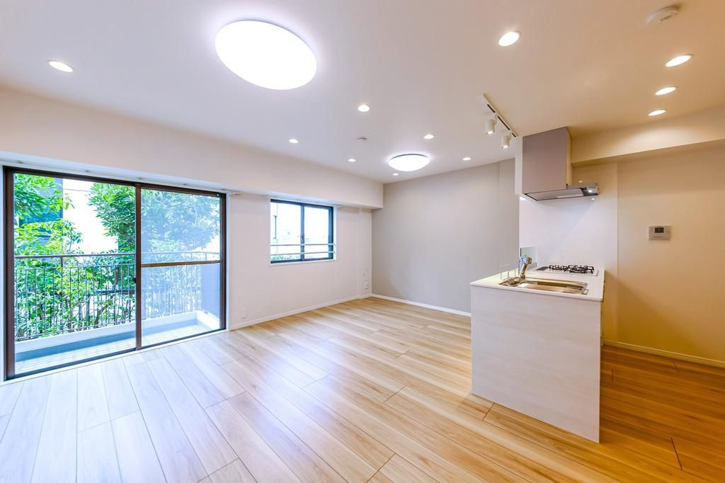 ハイクレスト白金台の居間・リビング