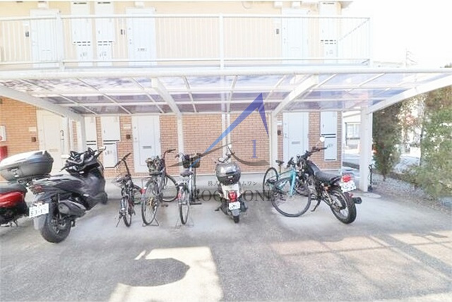 ガーデンヒルズ日吉・ウエストのその他共用部分|駐輪スペースです。