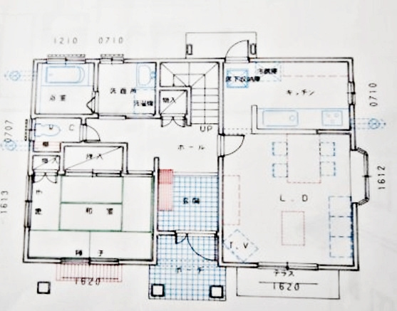 いわき市中央台鹿島二丁目　中古戸建の間取り
