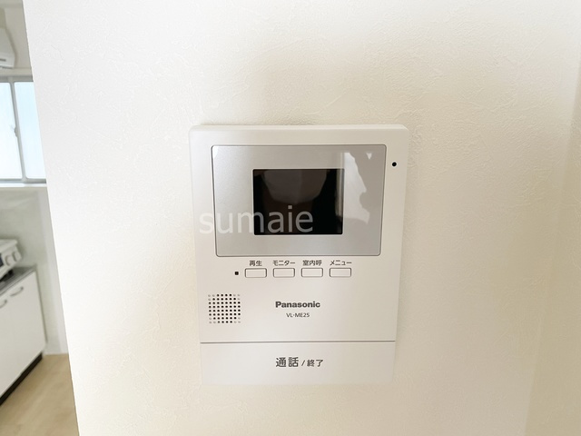 キザワコーポのセキュリティ|TVモニター付きインターホン☆