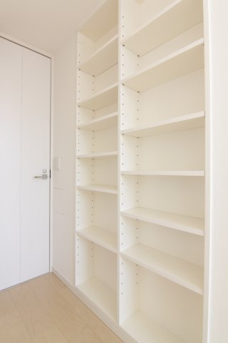 こちらもまた収納です！