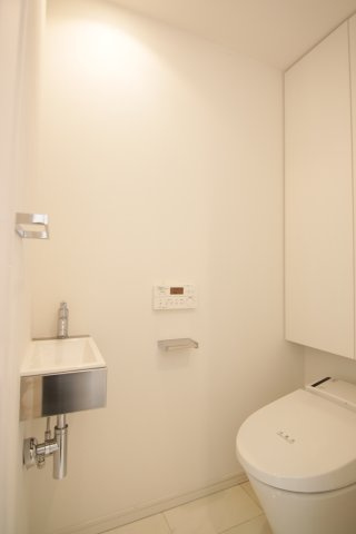 清潔感ばっちりなトイレですね！