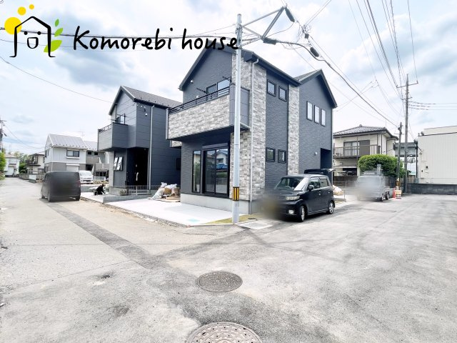 さいたま市西区宮前町　1期　新築一戸建て　FIT-A　02の前面道路含む現地写真|前面道路含む現地写真です