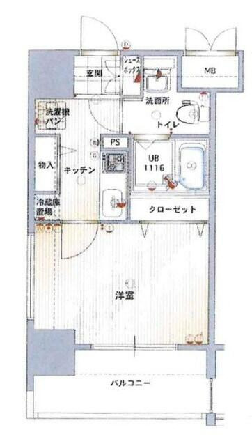 エンクレスト香椎の間取り