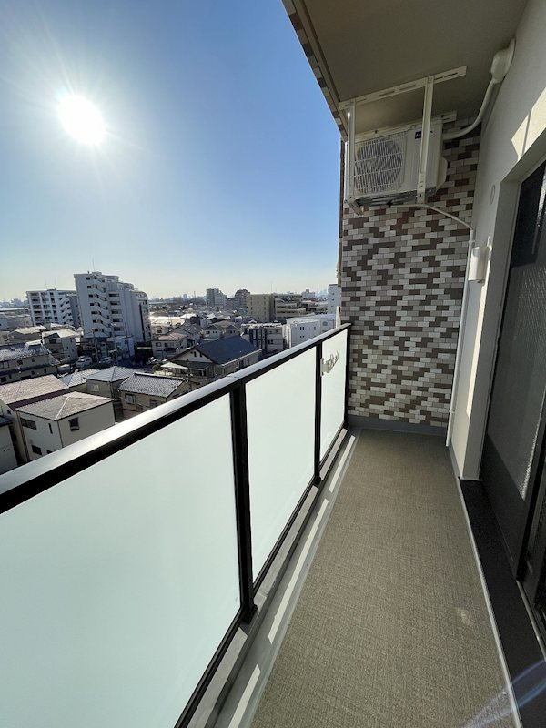 ミリアビタ№42のバルコニー