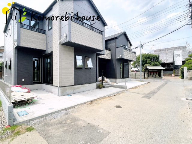 さいたま市西区宮前町　1期　新築一戸建て　FIT-A　03の前面道路含む現地写真|前面道路含む現地写真です