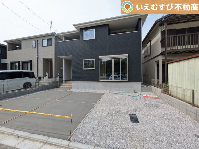 Terrechez　本庄市本庄2期の庭|BBQや駐車スペースにも
お車が多い時には駐車スペースに、外遊びやBBQ、プールも楽しめそう♪