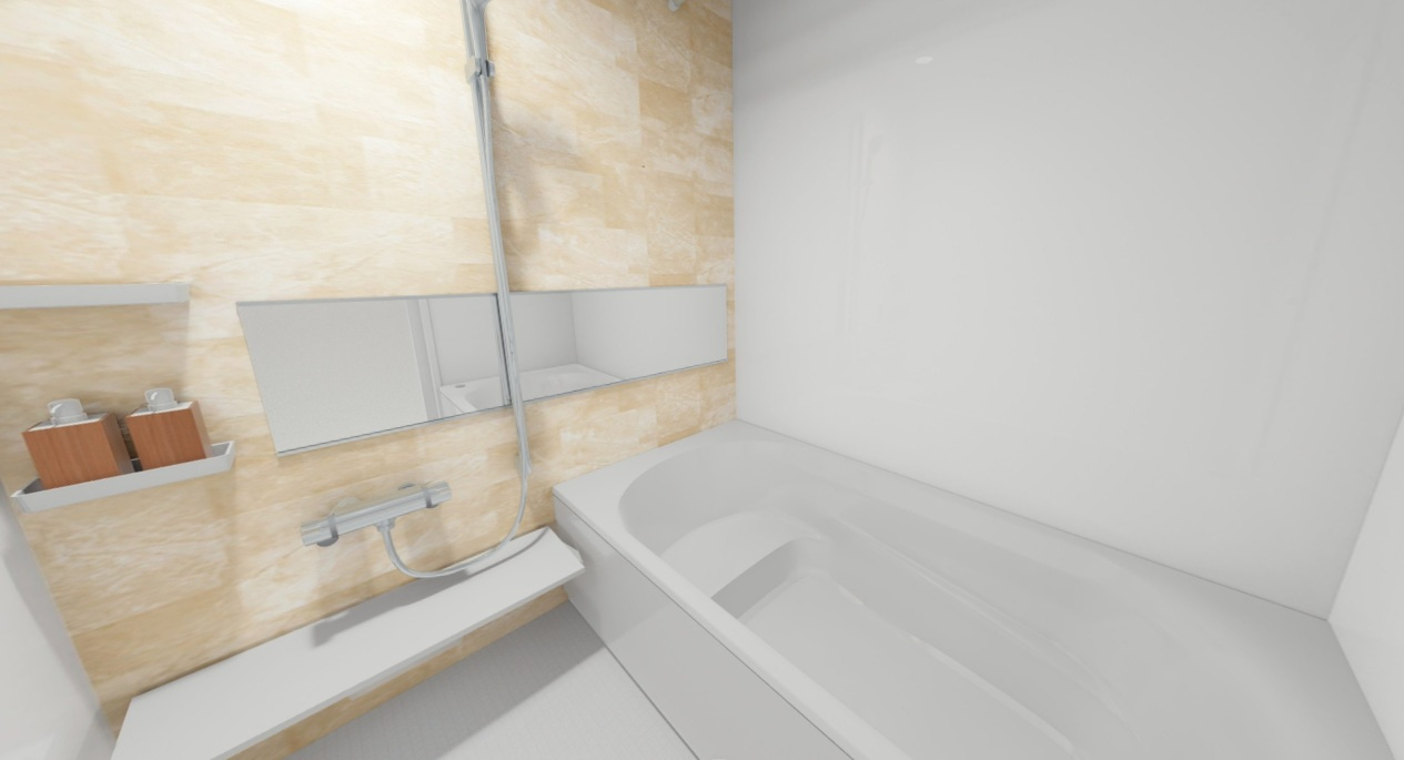 仮称　船橋２丁目メゾンの浴室|イメージパースなので実際とは異なります