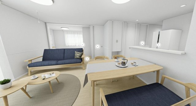 仮称　船橋２丁目メゾンの内装|イメージパースなので実際とは異なります