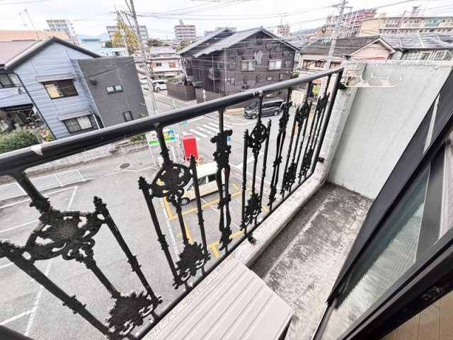 水前寺ガーデンプレイスのバルコニー