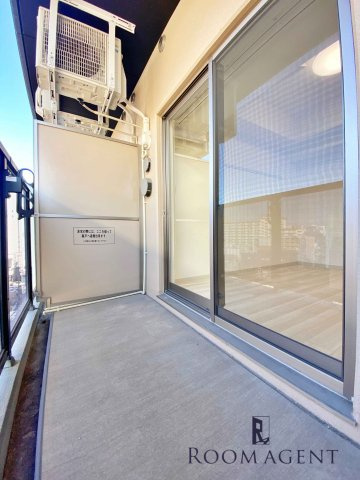エステムコート名古屋新栄Ⅲグローリィのバルコニー