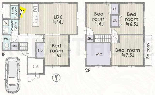 長岡京市金ケ原平井　中古戸建