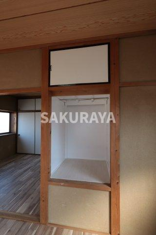 福居町貸家TY B棟の収納|2026年2月撮影。