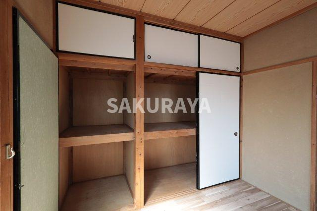 福居町貸家TY B棟の収納|2026年2月撮影。