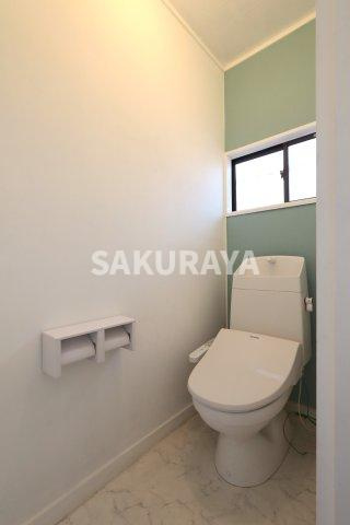 福居町貸家TY B棟のトイレ|2026年2月撮影。