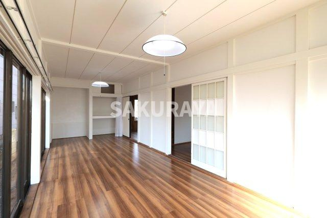 福居町貸家TY B棟の居間・リビング|2026年2月撮影。