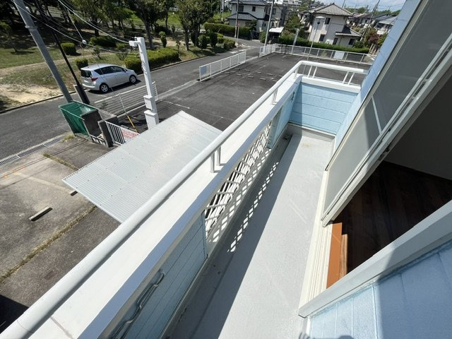 ベルシオン藤沢台のバルコニー