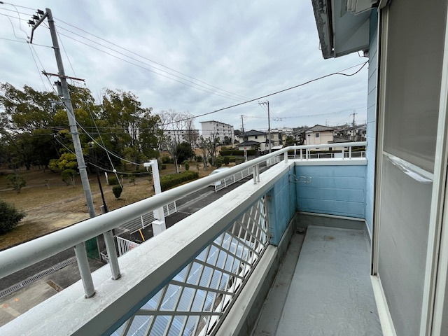 ベルシオン藤沢台のバルコニー
