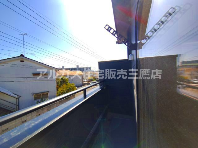 【内覧動画公開中！】調布市柴崎2丁目 京王線 つつじヶ丘駅 新築戸建のバルコニー