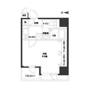 ルクレ西長堀の間取り