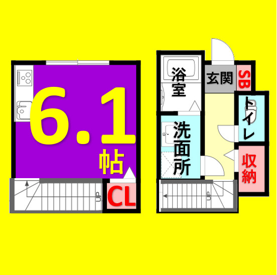 LE　COCON　岩塚(ルココン　イワツカ)｜名古屋市賃貸　仲介手数料無料の間取り
