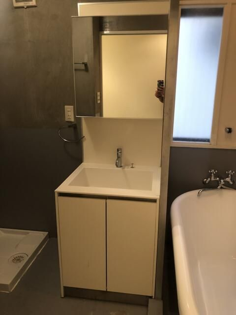 シェアパルト池袋の洗面所