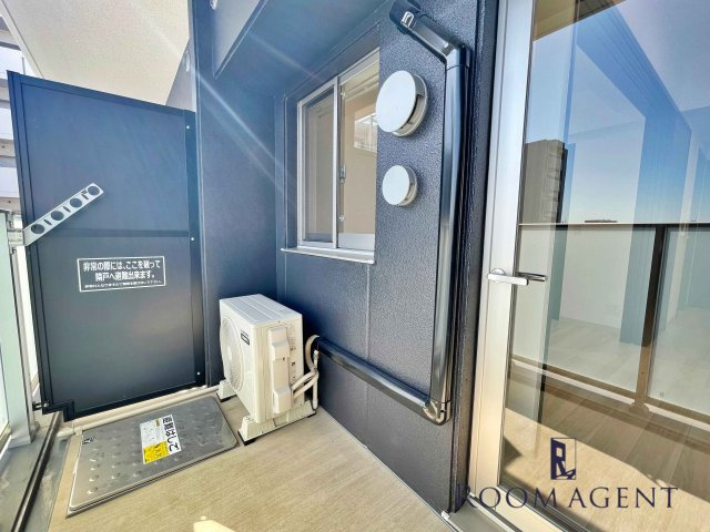 エステムコート名古屋鶴舞Ⅱレアーヴのバルコニー