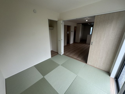 【和室】 | 南城市玉城糸数4期（全2棟） | 2号棟　和洋室4.5帖＋収納付き♪