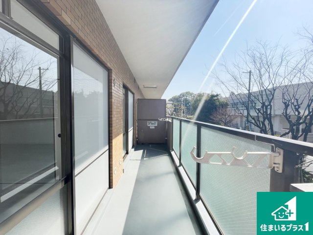 ライオンズマンション大仙公園のバルコニー|日当たりのよいバルコニー！お部屋が開放的に！