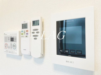 【セキュリティ】 | ロゼフォレスト | モニター付きインターホンです。