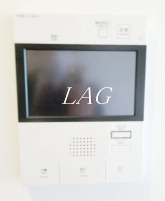 【セキュリティ】 | プロスタイルウェルス堀切菖蒲園 | モニター付きインターホンです。