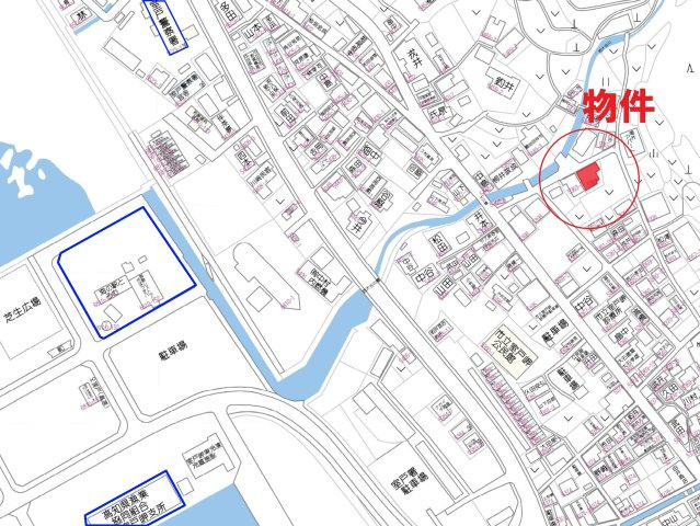 【地図】 | 売地　室戸市室戸岬町　＠1