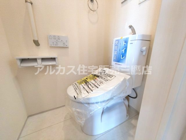 調布市柴崎2丁目 京王線 つつじヶ丘駅 新築戸建のトイレ