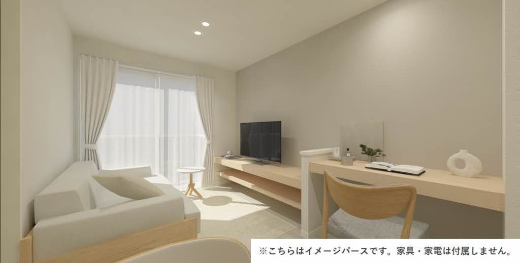 コンフォルタ藤沢町 Ａの居間・リビング