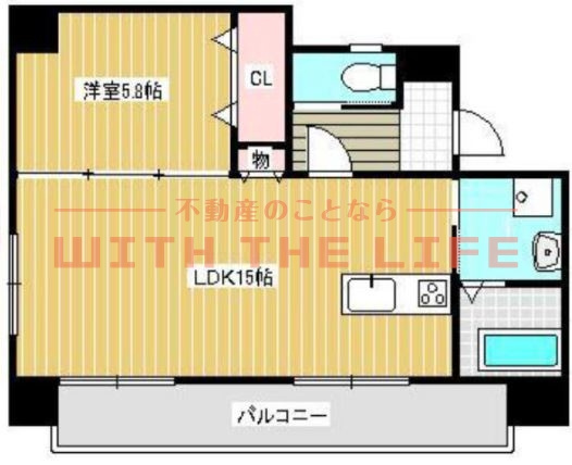 ロイヤルタワー花畑駅前【キャッシュバック対象物件】の間取り