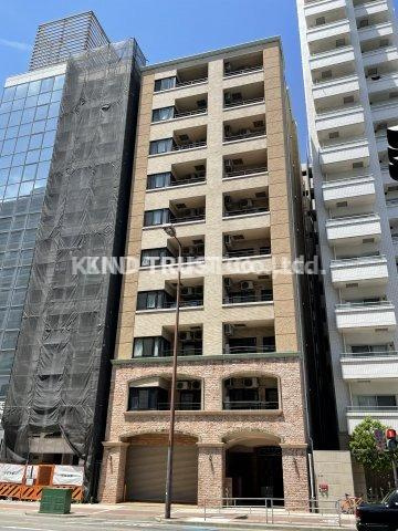 ヴィレッジリバー天神橋の外観|外観は落ち着いています