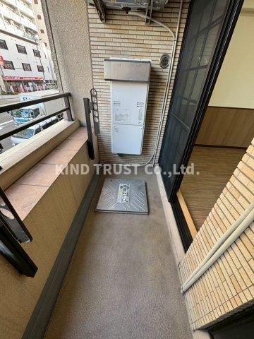 ヴィレッジリバー天神橋のバルコニー|バルコニーがあります