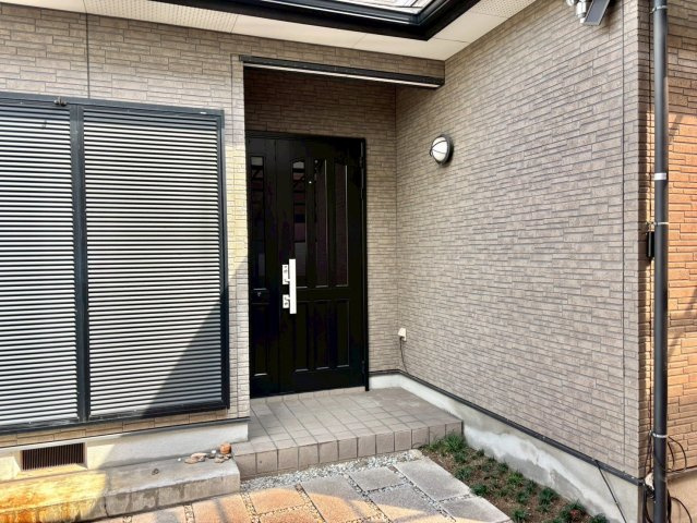 飾磨区細江貸家のエントランス
